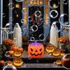 Halloween Bubble Machine - Pumpkin Bubblee Blower Automatic Maker, Fun Outdoor Party Toy | Light And Sound Bubblle Machine for Boys Girls Party Organizers Event Planners Park Backyard Garden view 3