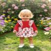 Aalizzwell Preemie Girl Clothes Premature Christmas Outfit Xmas Clothing view 2