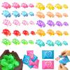 100 Pcs Mini Turtle Blind Bags for Kids - Glow in The Dark Resin Turtles Collectible Sea Turtle Toys for Party Favors, Treasure Hunt Games Dollhouse Decor, Mini Garden Landscape, Cake Toppers view 1