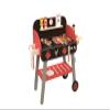 EDUBEBO Wooden BBQ Grill Playset - Kids Toy Kitchen Play Set for Toddlers with Pretend Play Food & Grilling Accessories, Indoor Outdoor Cooking Toy Gift for Boys Girls Ages 3+ view 1