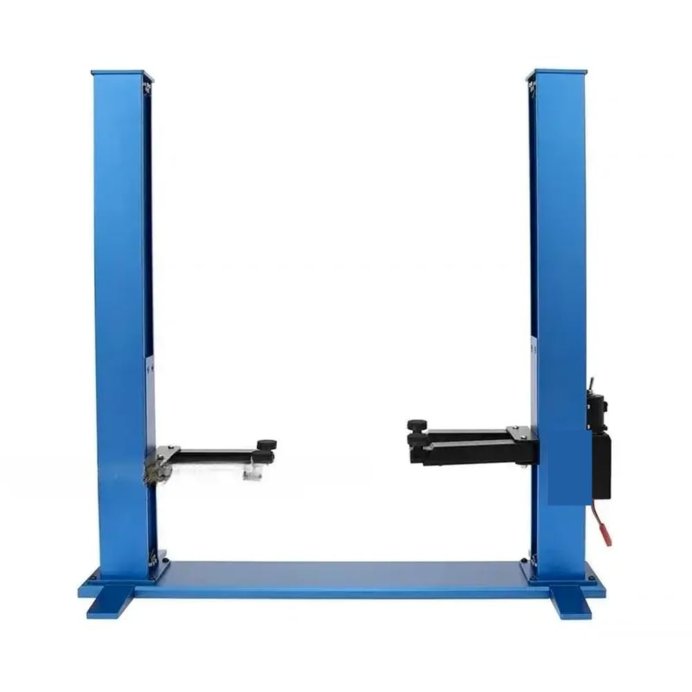 1 10 1 8 Scale RC Car Garage Display Lift with Dual Motor Gantry Compatible with Model Vehicle Scenes Compatible with Various Garage Series(Blue)