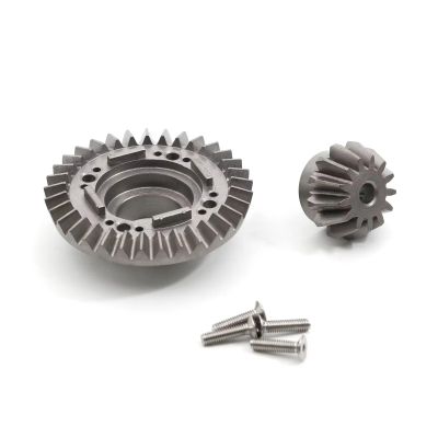 RC Car Parts for Traxxas for UDR for Unlimited for Desert 1/7 rc Cars Parts Accessories 40CR Steel Differential Ring Gear Output Gears Set(Rear)