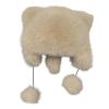 BUBEFSKD Oversized Bear Hat With Ear And Tail Skiing Furry Cap Cartoon Photo Props Outdoor Head Wrap For Halloween Cartoon Hat For Kids view 1