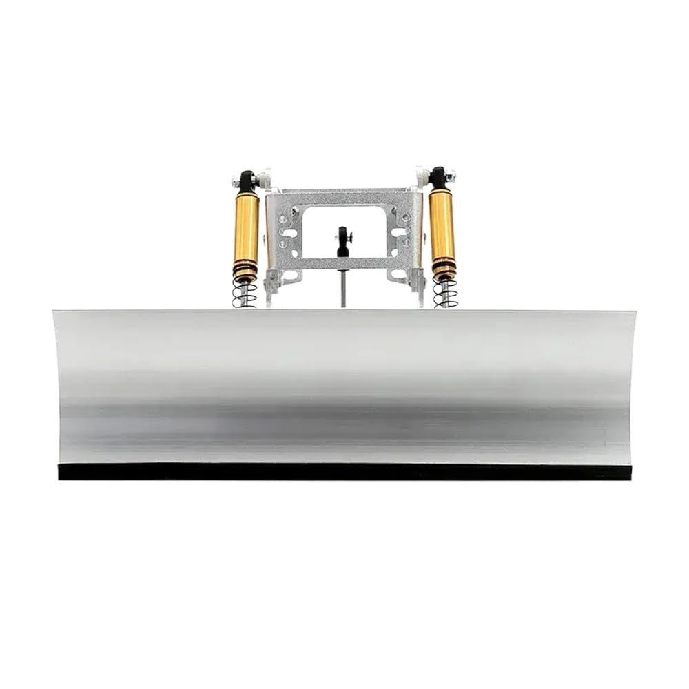 1 10 Scale RC Car Model Electronic Control Metal Snow Shovel Toy Compatible with Standard Tracks