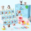 CLYMENE Air Dry Clay Kit for Kids, 12 Animals Modeling Clay with Tools & Tutorials, Arts and Crafts Creative Toys for Boys and Girls Ages 3+ view 1