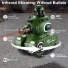 Remote Control Battle Tanks RC Battle Tanks with Infrared System Hobby RC Cars RC Tank that Shoots with HP Station Military Army Toys Christmas Birthday Gifts for 6-12 Year Old Boys Girls 2 Pack view 4