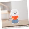 COOLHIYA Plush Bear Clothes Soft Casual Sweatshirt and Light Blue Jeans Doll Outfit for Stuffed Animals Replaceable Wardrobe Costume view 4