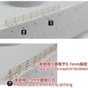 1/350 Scale Universal 3-Bar Stanchion Railings (No Connection)  Photo-Etched Metal Parts for Warship and Ship Model Kits view 2