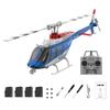 Actualia RC ERA C138 Pro Bell 206 RC Helicopter, 6CH Flybarless Brushless RC Aircraft with 3D Stunt Optical Flow & Altitude Hold, 1/33 Scale RTF Remote Control Helicopter for Adults view 1