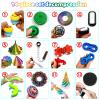 14-in-1 3D Printed Fidget Set for Adults - Sensory Anxiety Relief with Clicker, Articulated Dragon, Impossible Pyramid, Gyro Spinner, Poker Chips, Stress Relief Gifts for Men Women view 4