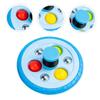COOLHIYA Tyre Shape Gyro for Blue Plastic Spinning Top Plaything Safe Handheld Educational for S Hand-Eye Coordination Fun Rotating Fidget for Parties and Birthday view 3