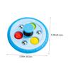 COOLHIYA Tyre Shape Gyro for Blue Plastic Spinning Top Plaything Safe Handheld Educational for S Hand-Eye Coordination Fun Rotating Fidget for Parties and Birthday view 4