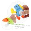 COOLHIYA 5pcs Clockwork Somersault for Wind-up Flip Over Playthings with Adorable Animal Models Enhances Hand-Eye Coordination and Recognition Skills Random Styles view 3