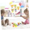 COOLHIYA 5pcs Clockwork Somersault for Wind-up Flip Over Playthings with Adorable Animal Models Enhances Hand-Eye Coordination and Recognition Skills Random Styles view 4