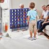 4in1 Giant Game Set  Height Adjustable (2.63.3 ft) Outdoor & Indoor Fun; Includes Connect 4, Basketball Hoop, Ring Toss & Golf; Comes with Mesh Bag & Carry Case view 3