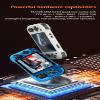 R46H Retro Handheld Game Console - Over 15000 Classic Games, 4.2- Inch IPS Screen, Over 10+Emulators, Rechargeable Portable Pocket Game ConsoleChristmasGift (64G Orange) view 4
