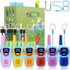 Topsung Walkie Talkies for Kids Long Range Walkie-Talkie for Adults Rechargeable 6 Pack with Lanyard NOAA USB, Family Pink 2 Way Radio Toys for 3-12 Year Old Boys Girls Toddlers Camping Skiing view 1