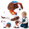 hahaland Robot Dog Realistic Interactive Plush Kids Toy Voice Controlled Talking Acts Like a Real Puppy with 12 Commands, Singing & Dancing, Emotional Support Pet Toy Gift for Boys & Girls Ages 3+ view 1