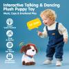 hahaland Robot Dog Realistic Interactive Plush Kids Toy Voice Controlled Talking Acts Like a Real Puppy with 12 Commands, Singing & Dancing, Emotional Support Pet Toy Gift for Boys & Girls Ages 3+ view 2