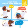 hahaland Robot Dog Realistic Interactive Plush Kids Toy Voice Controlled Talking Acts Like a Real Puppy with 12 Commands, Singing & Dancing, Emotional Support Pet Toy Gift for Boys & Girls Ages 3+ view 3