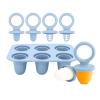 3. Chewable Ice Molds for Infants 6 Cavity Silicone Teether with Safe Edges Iced Treat Maker & Teeth Soother Baby Teething I view 1