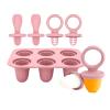 3. Chewable Ice Molds for Infants 6 Cavity Silicone Teether with Safe Edges Iced Treat Maker & Teeth Soother Baby Teething I view 1