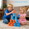 SEISSO 24PCS Quick Stack Cups, Sports Training Game for School Family Party, Kids Gifts Starter Set of Stacking Cup, Blue & Red view 3