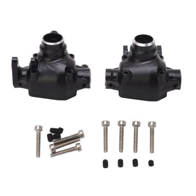 Aluminum Alloy Black Axle Center Housing Kit for Axial SCX10 Pro 1/10 RC Crawler Car