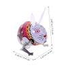 COOLHIYA 4pcs Wind-up Iron Animal Clockwork Rooster for Boys Play Random Color view 2