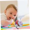 COOLHIYA 4pcs Wind-up Iron Animal Clockwork Rooster for Boys Play Random Color view 3