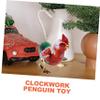 COOLHIYA 4pcs Wind-up Iron Animal Clockwork Rooster for Boys Play Random Color view 4