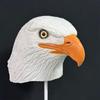 Halloween Eagle Head Mask,Realistic White Eagle Mask,Funny Bird Head Masks Fancy Dress for Halloween Carnival Costume Party,Bird Cosplay Costume view 2