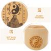 COOLHIYA Traditional Chinese Divination Sticks with Bucket and Book Smooth Polished Fortune Telling Props for Feng Shui Study Accurate Results Compact and Lightweight Kit for Beginners view 2
