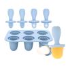 3. Chewable Ice Molds for Infants 6 Cavity Silicone Teether with Safe Edges Iced Treat Maker & Teeth Soother Baby Teething I view 1