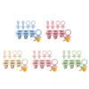 3. Chewable Ice Molds for Infants 6 Cavity Silicone Teether with Safe Edges Iced Treat Maker & Teeth Soother Baby Teething I view 3