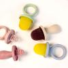3. Chewable Ice Molds for Infants 6 Cavity Silicone Teether with Safe Edges Iced Treat Maker & Teeth Soother Baby Teething I view 4