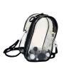 BUBEFSKD 18cm Crossbody Shoulder Bag With Removable Adjustable Strap Clear Storage Pocket Water PVC Organiser Pounches Child view 1