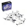 OBIOCKIDAY Remote Control Airplane, 2.4G 8CH EPP RC Airplane Fighter Aircraft, High SpeedFixed-Wing Stunt RC Plane with 3 Flight Modes VTOL Controllable Lights, Gift for Adults -RTF view 1