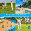 Backyard Golf Game Bucket - Foldable Golf Chipping Game Storage Bucket - Portable Ball Sport Training Equipment for Green Lawn Beach Courtyard Park view 4