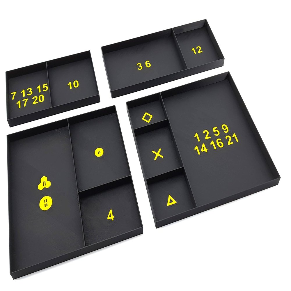 Board Game Insert for Mystery Envelopes Add-On for Oathsworn