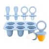 3. Chewable Ice Molds for Infants 6 Cavity Silicone Teether with Safe Edges Iced Treat Maker & Teeth Soother Baby Teething I view 1