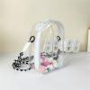 BUBEFSKD 18cm Crossbody Shoulder Bag With Removable Adjustable Strap Clear Storage Pocket Water PVC Organiser Pounches Child view 4