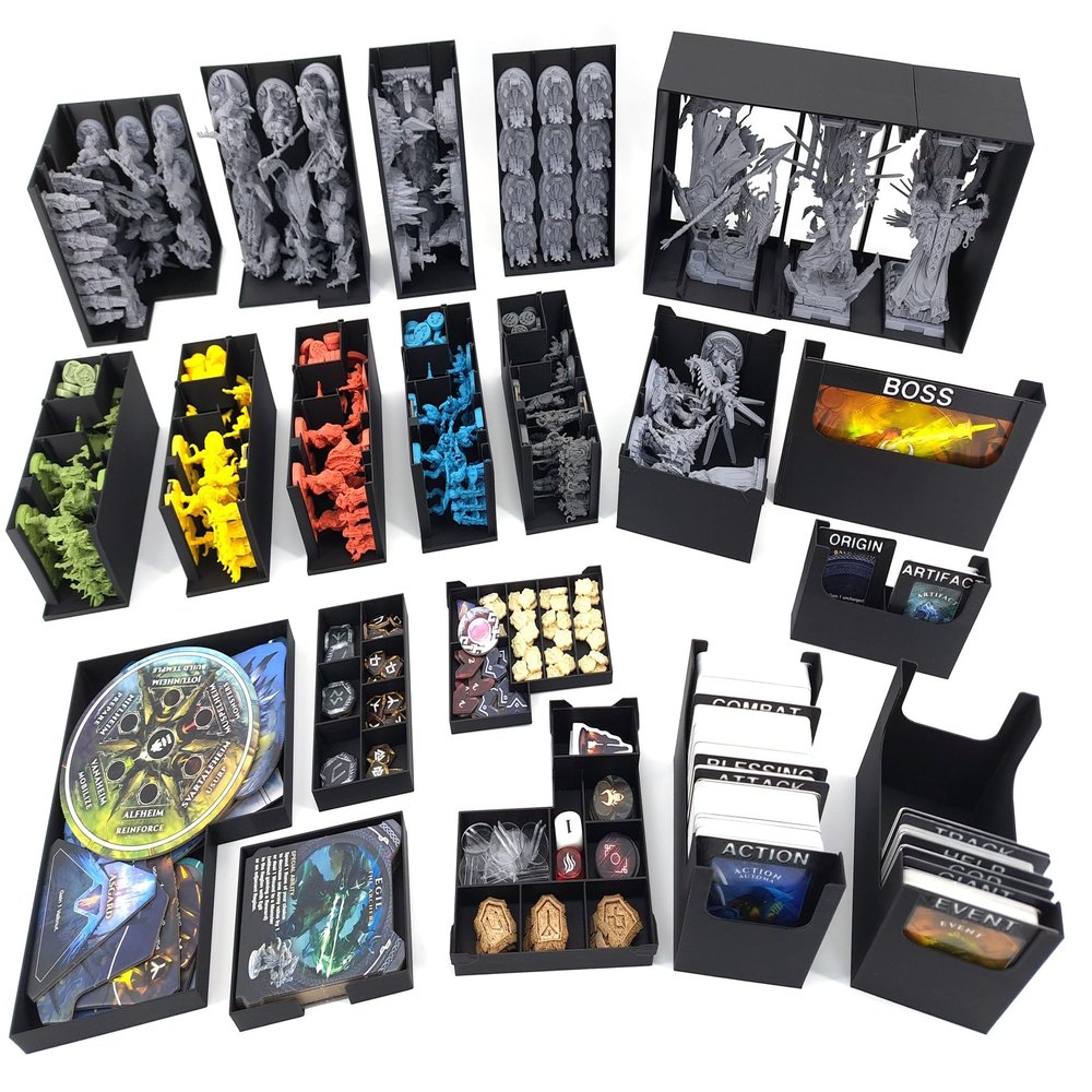Tinkering Paws Board Game Insert for Lords of Ragnarok
