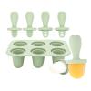 3. Chewable Ice Molds for Infants 6 Cavity Silicone Teether with Safe Edges Iced Treat Maker & Teeth Soother Baby Teething I view 1