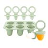 3. Chewable Ice Molds for Infants 6 Cavity Silicone Teether with Safe Edges Iced Treat Maker & Teeth Soother Baby Teething I view 1