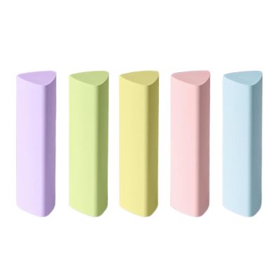 5 Pcs/Set Pencil Erasers Back to School Rubber Eraser Triangles Aesthetic Soft Reward Gift