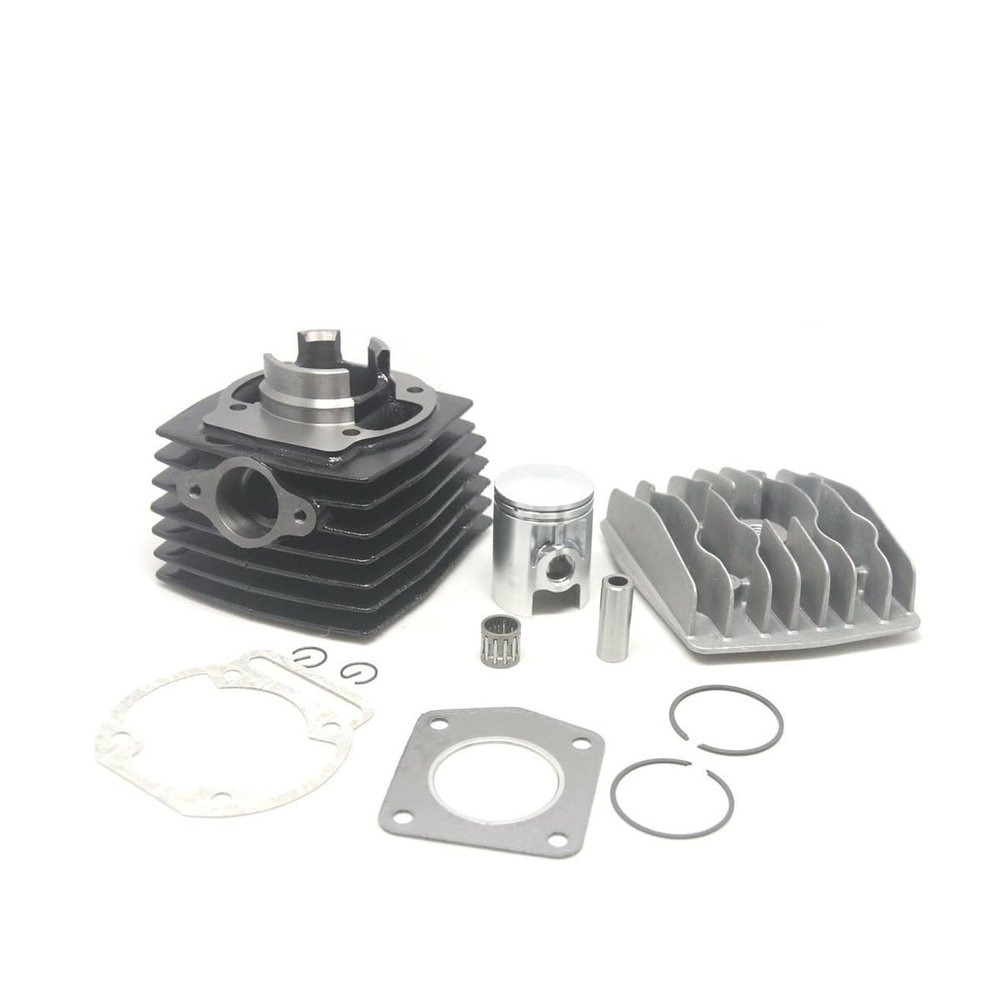 39MM 12MM 50CC Bore Cylinder Piston Head Kit For Franco Morini S6E Malaguti Grizzly Lem Huskyboy mini Rx Replacement accessories
