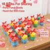 Blosssound 18 Sets Valentines Air Dry Clay Gifts Valentines Day Air Dry Clay Party Favors DIY Clays Craft Kit for Classroom Exchange Gifts Goodie Bags Stuffers Supplies view 3