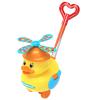 Little Yellow Duck Push Toy with Quacking Sounds and Waddling Motion, Kids Walker | Toddler Balance Training Plaything, Early Walking Support Activity Toy, Educational Baby Push Along Aid for Motor view 1