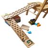 Wooden Marble Run Track Set of 2  Montessori STEM Toy for Kids  Race Machine & Maze Board  Educational Wooden Roller Track Game  Wind & Rocks Run Gift for Children view 1